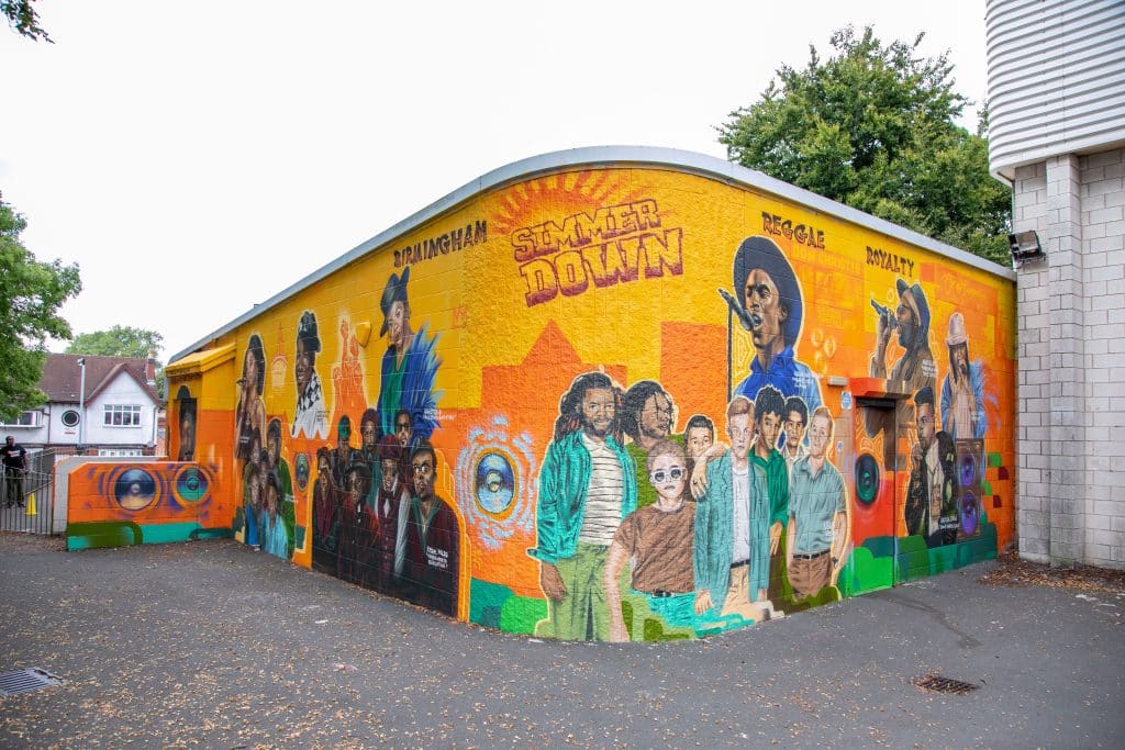 ★MURAL★リルミューラル★ドルマンチュニックトップス★レゲエ REGGAE Reggae Royalty Mural Project – Simmer Down Festival